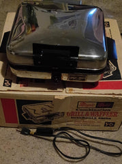 Taflon Reversable Grill & Waffler