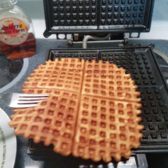 Vintage Dazey Waffle Baker, Griddle, and Sandwich Maker, Temp Control, Teflon Coated