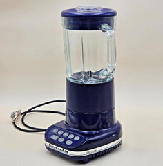 KitchenAid Ultra Power KSB5BU3 Countertop Blender 40 oz 5 Cup Blue Glass Jar