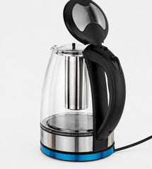 1.8L Glass Electric Kettle, Cordless Tea & Coffee Maker, Modern Kitchen Appliance