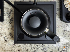 The Stagg Stand with Drawer | Minimalist Fellow Kettle + Scale Organizer | No Slip