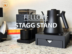 The Stagg Stand with Drawer | Minimalist Fellow Kettle + Scale Organizer | No Slip