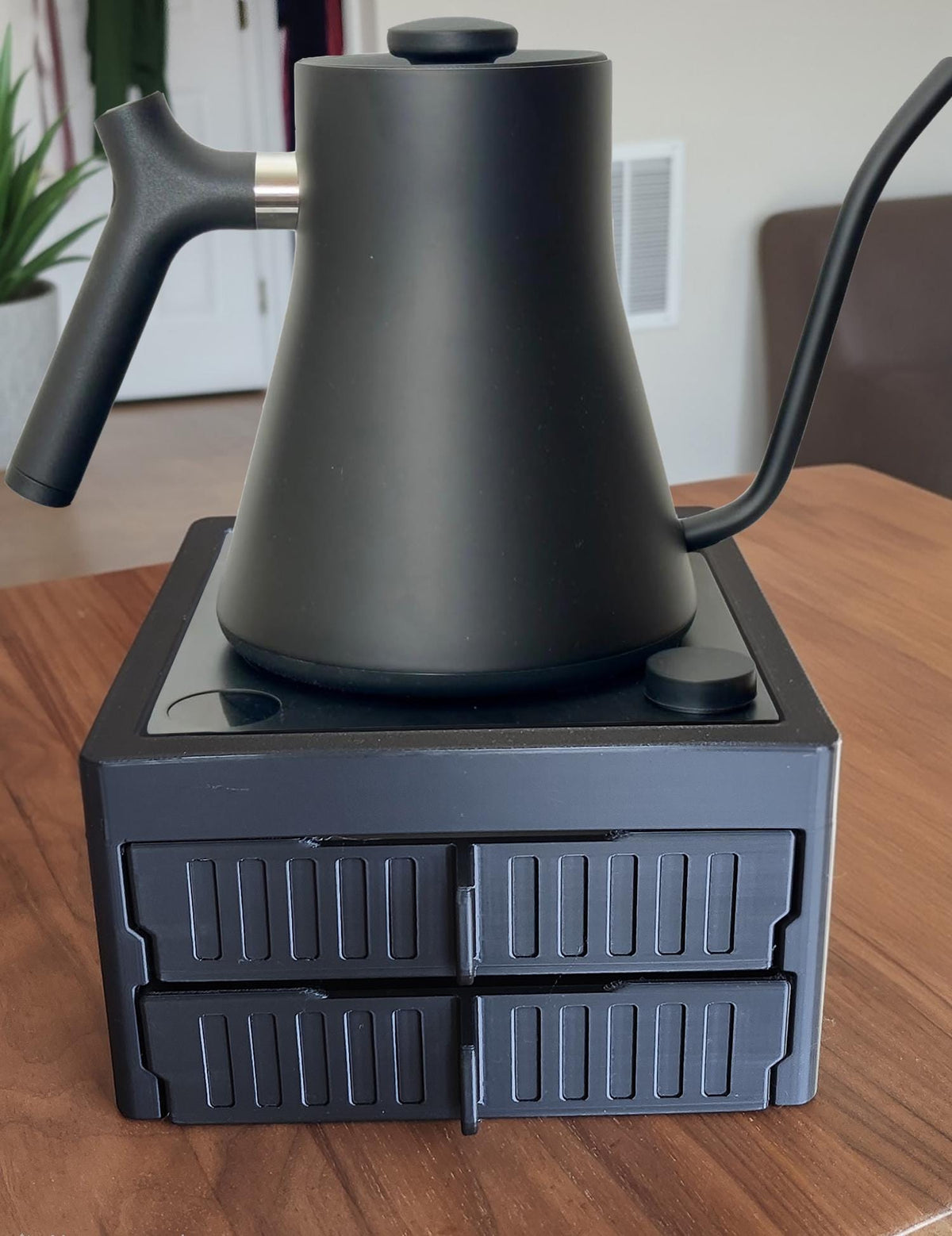 Stand for Fellow Stagg Kettle with Two Drawers