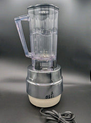 Vintage Waring 2-Speed Blender Chrome Base Cream Tested Works Missing Lid Cap
