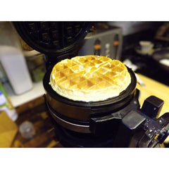 Rotating Double Waffle Maker Farberware Stainless Steel Nonstick