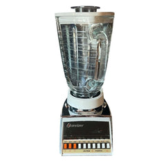Osterizer Galaxie Cycle Blend Chrome 10 Speed Blender Glass Jar 5-Cup