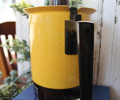 Vintage West Bend Hot Pot, Harvest Gold Electric Water Heater, 1970s Retro Kitchen Appliance
