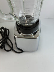 Vintage Commercial Blender 5 Cup Stainless Chrome 8 Speed 352-61L Osterizer Oster