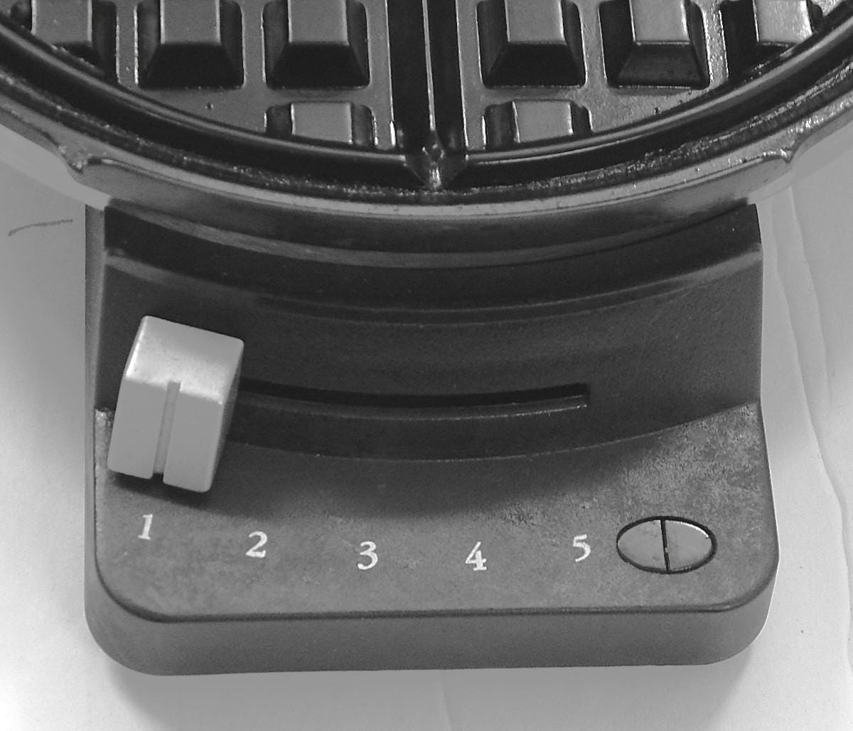 Cuisinart Stainless Steel Waffle Maker - 5 Settings