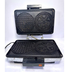 Rival 9705/1 Pizzelle Waffle Baker Reversible Plates 1000W Tested