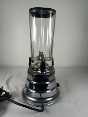 Vintage Waring Chrome Blender Model 702B Deluxe with Lid