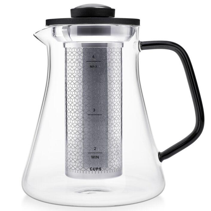 Virtuoso 2-in-1 Tea Steeper and Tea Kettle With A Thermometer