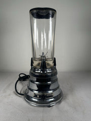 Vintage Waring Chrome Blender Model 702B Deluxe with Lid