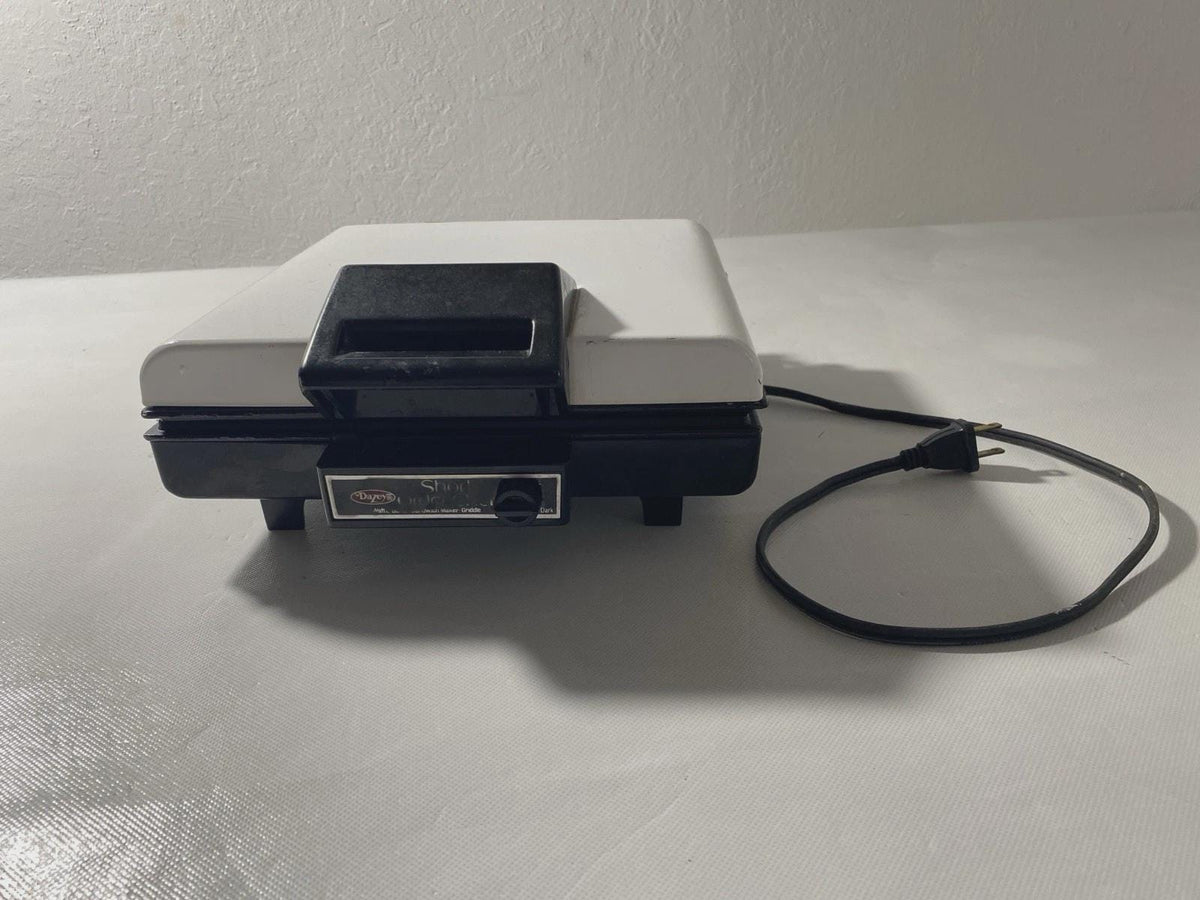 Dazey Short Order Chef Waffle Griddle Sandwich Maker - Tested Works